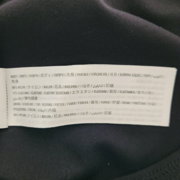 Abercrombie & Fitch Soft A&F Collection Sleeveless Open Back Bodysuit Womens Siz - Picture 6 of 7